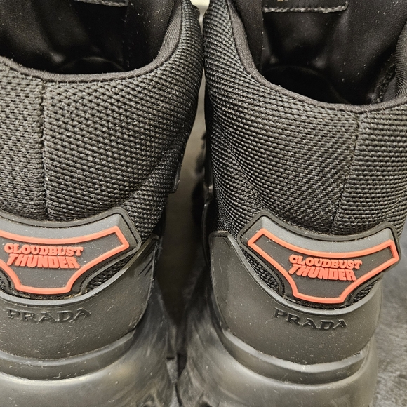 Authentic Prada Cloud ThunderBust High Top Sneakers - Picture 9 of 9